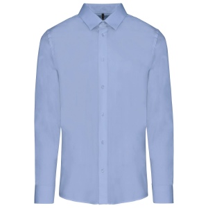 Chemise popeline manches longues homme 4