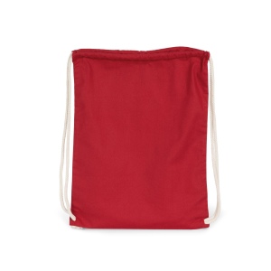 Sac à dos en coton bio avec cordelettes 4