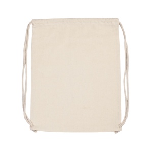 Sac à dos en coton bio avec cordelettes 2