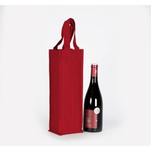 Sac porte-bouteille en coton canvas 4