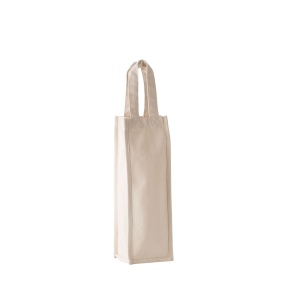 Sac porte-bouteille en coton canvas 2