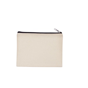 Pochette en coton canvas - modèle moyen 2