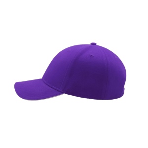 Casquette 6 panneaux sandwich 72