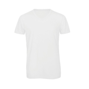 Tee-shirt col V homme Tri-blend 7