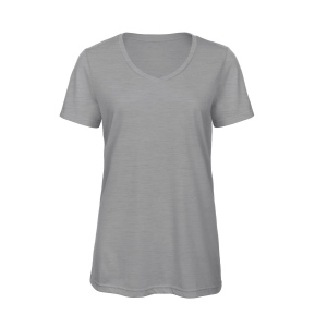 Tee-shirt col V femme Tri-blend 3