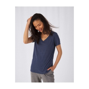 Tee-shirt col V femme Tri-blend