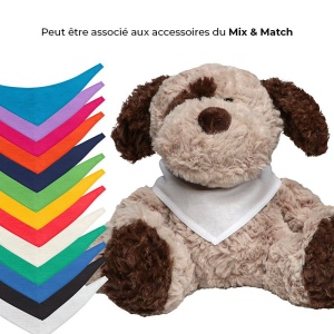Peluche chien MBW 7