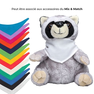 Peluche raton laveur MBW 5