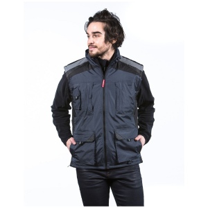 Bodywarmer Multi-Poches A Bandes Reflechissantes 4