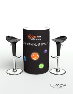 Comptoir Gonflable 60 x 105cm 2