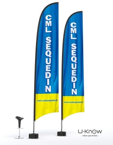 Oriflamme Géante Wind 6m 2