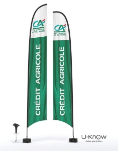 Oriflamme Géante Wind 7m 2