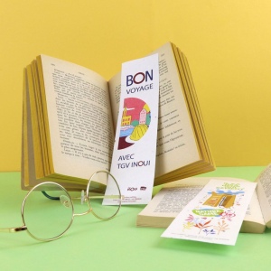 Marque-page papier graines 2