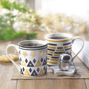 Tasse, soucoupe et infuseur - UNIQUE 6