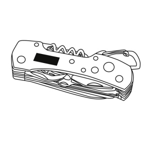Couteau de poche STRONG HELPER 25