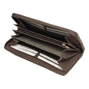 Porte-monnaie en cuir véritable LADY 5