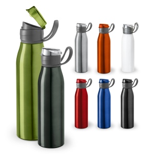 KORVER. Bouteille de sport en aluminium 650 mL