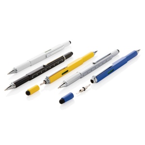 Stylo outil 5 en 1 en aluminium 28