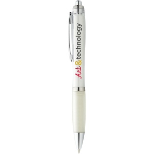 Stylo bille avec corps et grip colorés Nash (encre bleue) 30