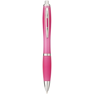 Stylo bille avec corps et grip colorés Nash (encre bleue) 6