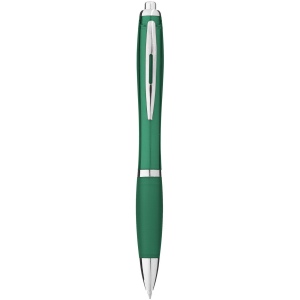 Stylo bille avec corps et grip colorés Nash (encre bleue) 3