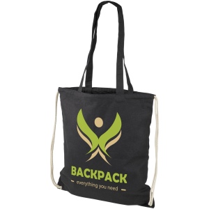 Sac à dos en coton 240 g/m² avec cordon de serrage Eliza 6L 12