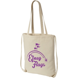 Sac à dos en coton 240 g/m² avec cordon de serrage Eliza 6L 13