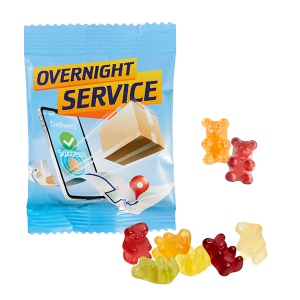 Gommes de fruits oursons premium - production en 24 h