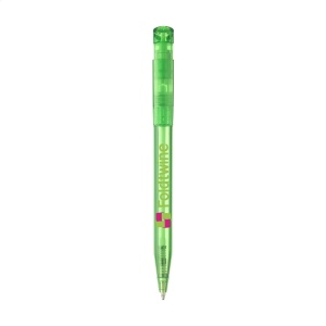 Stylo bille à encre bleue en plastique transparent, de la marque Stilolinea® 3