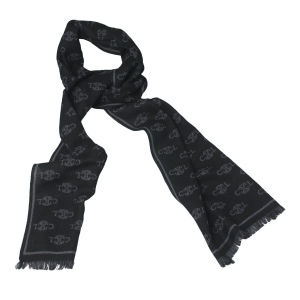 Echarpe longue Seal Grey 3