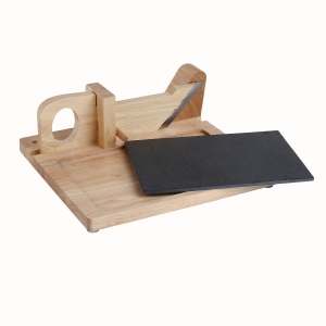 Guillotine à saucisson avec plateau en ardoise