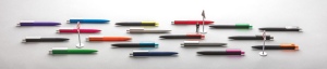 Stylo X3 finition gomme en ABS recyclé RCS 25