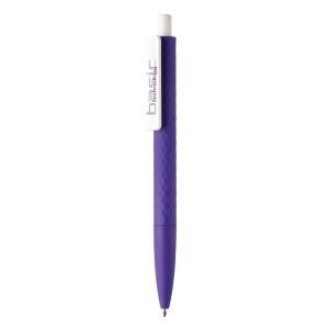 Stylo X3 finition gomme en ABS recyclé RCS 59
