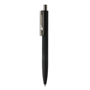 Stylo X3 finition gomme noire en ABS recyclé RCS 20