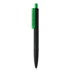 Stylo X3 finition gomme noire en ABS recyclé RCS 46