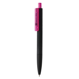 Stylo X3 finition gomme noire en ABS recyclé RCS 58
