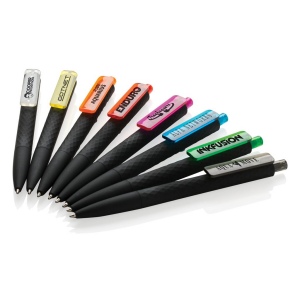 Stylo X3 finition gomme noire en ABS recyclé RCS 59