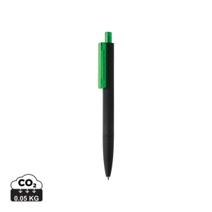 Stylo X3 finition gomme noire en ABS recyclé RCS 7