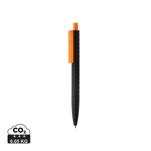 Stylo X3 finition gomme noire en ABS recyclé RCS 8