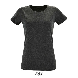 Tee-shirt femme col rond ajusté - REGENT FIT WOMEN 9