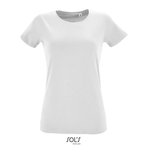 Tee-shirt femme col rond ajusté - REGENT FIT WOMEN 10