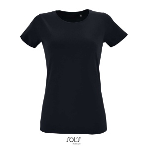 Tee-shirt femme col rond ajusté - REGENT FIT WOMEN 12