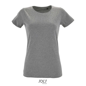 Tee-shirt femme col rond ajusté - REGENT FIT WOMEN 13
