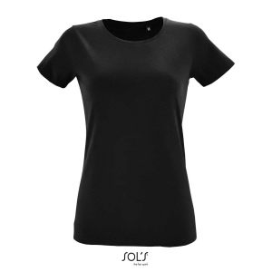 Tee-shirt femme col rond ajusté - REGENT FIT WOMEN 14