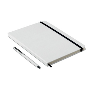 Carnet A5 et stylo assorti - NEILO SET 6