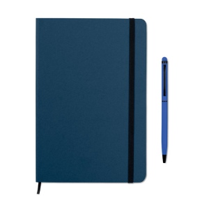 Carnet A5 et stylo assorti - NEILO SET 4