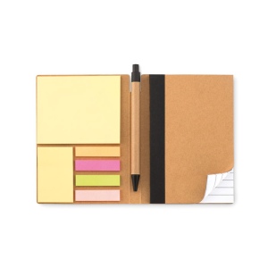 Carnet recyclé ligné et stylo - RECONOTE 6