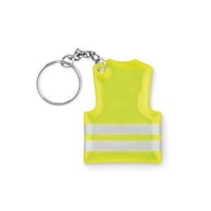 Porte-clés gilet de  sécurité - VISIBLE RING