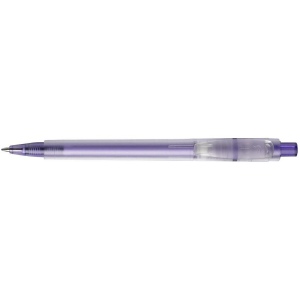 Stylo bille en plastique givré 9
