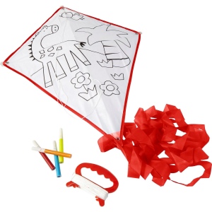 Cerf-volant avec 4 feutres Lina